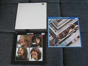 3 LP´s The Beatles-White Album(Misspress), Blaue Album u. Let it Be - Bild 1 von 12