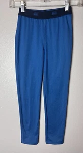 REI Co Op Baselayer Pants Kids Size Small Blue EUC Skiing Winter - Picture 1 of 6