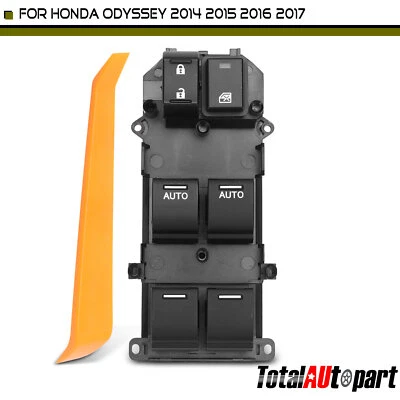 Interruptor de ventana eléctrica para Honda Odyssey 2014-2017 EX EX-L SE solo conductor delantero derecho Foto 1 de 4