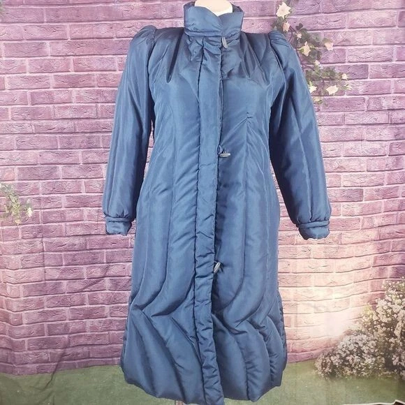 Vintage Casual Corner Down Puffer Coat, Small - Image 1 of 4