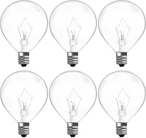 25 Watt Wax Warmer Bulbs,Original Replacement Light Bulbs for Full Size Scentsy - Picture 1 of 8