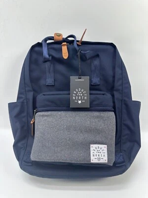 Product of the North Elkin Diaper Bag, Navy Sustainable Backpack - Image 1 of 3