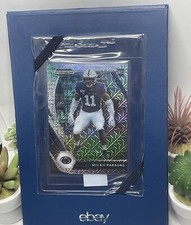 MICAH PARSONS ROOKIE CARD RC 2021 PRIZM DRAFT PICKS  #’d 19/25 MOJO REFRACTOR