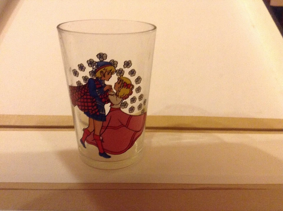 Verre Moutarde CANDY Vintage - Photo 1/1