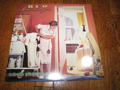 REO SPEEDWAGON - GOOD TROUBLE - SEALED EPIC RECORDS LP - Image 1 of 2