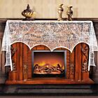 Web Fireplace Mantel Scarf Lace Halloween Decoration  Indoor