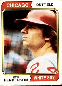 1974 Topps #394 Ken Henderson R1C705
