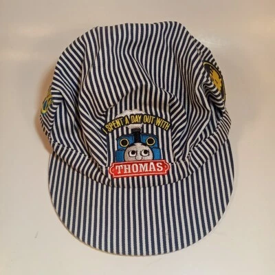 Thomas the Tank Engine Sombrero de conductor juvenil Tren de ferrocarril elástico para niños pequeños Foto 1 de 4