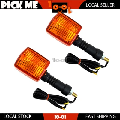 2X Luces de giro indicadores aptos para HONDA XR250R TRASERO 1992-2001 2002 2003 2004 Foto 1 de 3