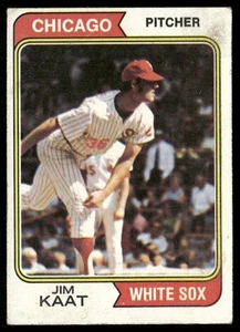 1974 Topps Jim Kaat Chicago White Sox #440 - Imagen 1 de 2