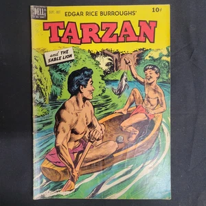Tarzan and The Sable Lion Vol 1 Number 11 Sept Oct 1949 Golden Age Comic - Picture 1 of 14