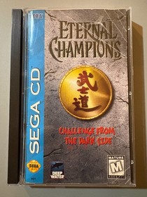 Eternal Champions Sega CD Original Packaging Complete