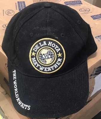 Floyd Mayweather vs. Oscar de la Hoya Vintage Baseball Cap (  I )) - Image 1 of 4