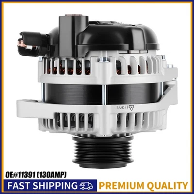 New Alternator 11391 for 2009-2011 Honda Pilot Ridgeline 2008-2010 Odyssey 3.5L - Изображение 1 из 4