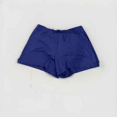 LL Bean Women Size 1X Plus Shorts UPF Stretch Blue Swim Quick Dry  5" Activewear - Image 1 of 4