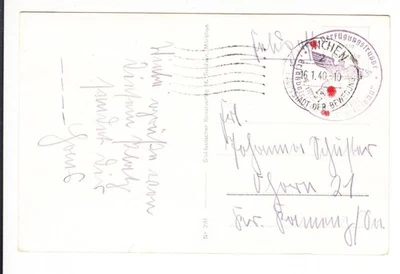 SS Feldpost 1940 SS Verfügungstruppe 4. Kompanie Ersatzbataillon SS Deutschland - Bild 1 von 2