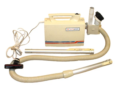 ASPIRADORA PORTÁTIL HOOVER PORTAPOWER S1015-075 DE COLECCIÓN CON MANGUERA Y ACCESORIOS Foto 1 de 4