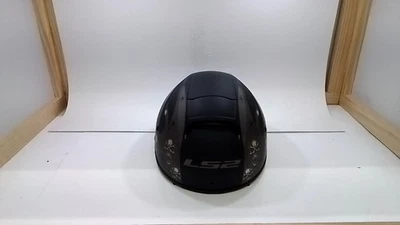 LS2 Helmets 590-1112 Rebellion Bones Half Motorcycle W/ SunShield Matte Black SM Foto 1 de 4