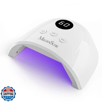 Компактная усовершенствованная ультрафиолетовая светодиодная лампа для ногтей MelodySusie, сушилка для ногтей P-Plus30F с 3 Ti - Изображение 1 из 4