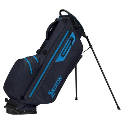 Bolsa de pie ultraligera impermeable Srixon 2025 (azul marino/azul, 8", 4 vías) NUEVA Foto 1 de 3