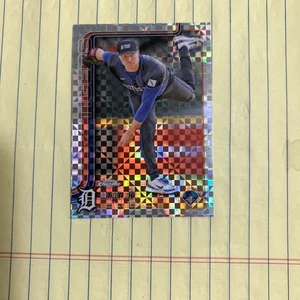 2025 Topps Chrome- Tarik Skubal Xfractor #258 - Picture 1 of 2