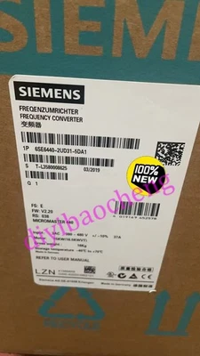 Novo em folha 6SE6440-2UD31-5DA1 inversor original lacrado na caixa frete expresso - Imagem 1 de 4