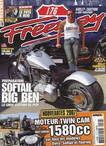 Freeway #176 -SOFTAIL BIG BEN- Jean Basselin le pote à Jojo, Twin Cam 1580cc,... - Bild 1 von 1