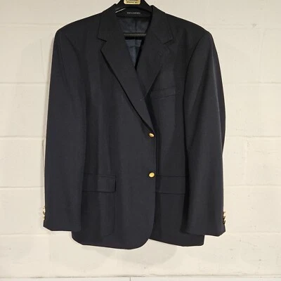 Warren Sewell Navy Suit Jacket Regular Fit Size 48L Long Brand New Hart - Image 1 of 4