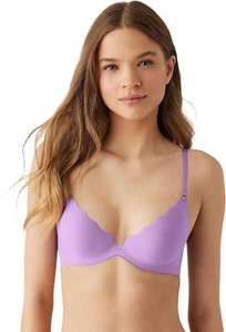 b.tempt'd by Wacoal b.wow'd Convertible Push Up Bra Festival Fuchsia Purple 34C - Picture 1 of 10
