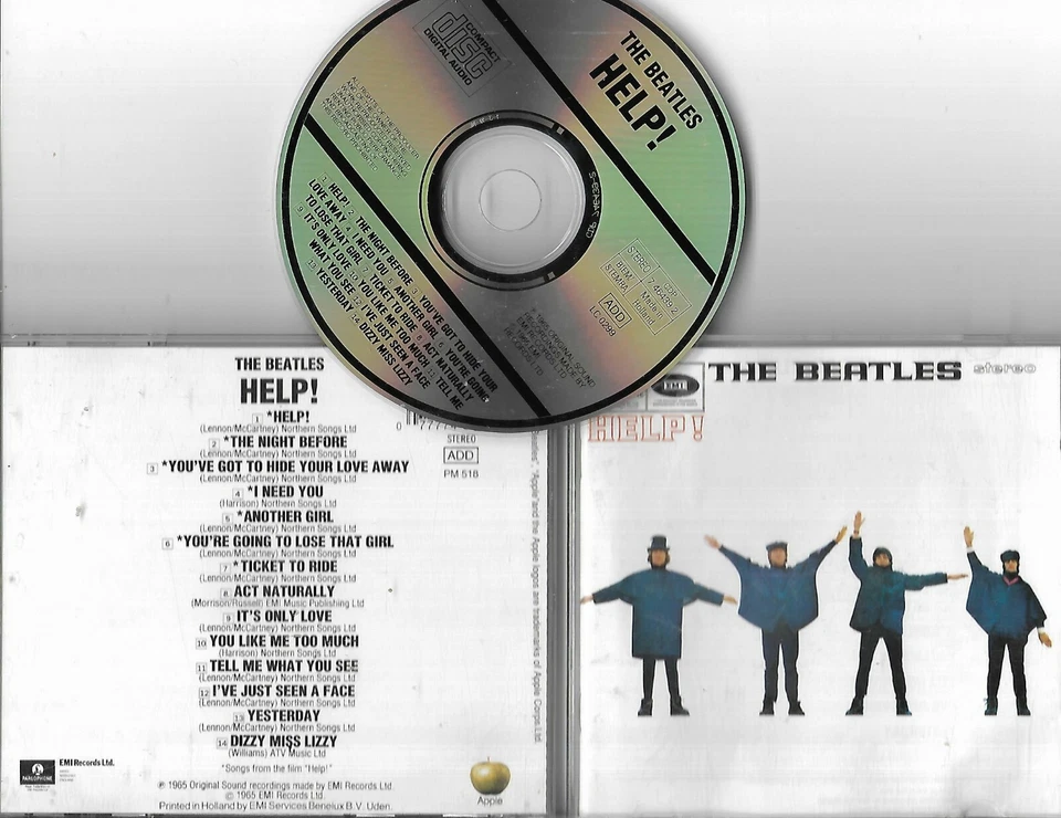 CD 14 TITRES THE BEATLES HELP EUROPE PARLOPHONE CDP 7464392 - Photo 1/1