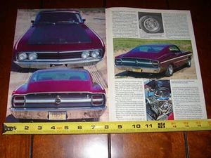 1969 FORD TORINO TALLADEGA - ORIGINAL 1985 ARTICLE - Picture 1 of 3