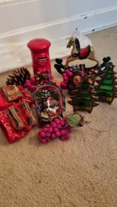 Bundle 13 x Christmas Decorative Items Festive Props - Picture 1 of 1