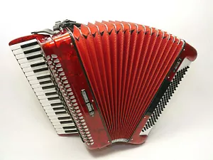 Akkordeon , Piatanesi Ottavanelli, 120 Bass, made in Italy, 10 kg - Bild 1 von 12