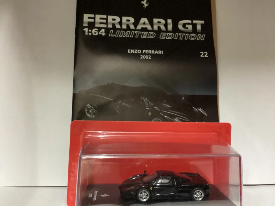 FERRARI  ENZO FERRARI 2002 1/64, die-cast + BOOKLET, Centauria, Limited edition - Immagine 1 di 4
