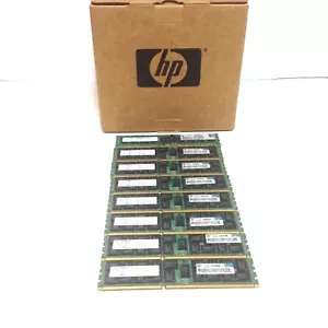 Menge (8) 593339-B21 HP 10X4GB PC3-10600R 595424-001 591750-071 SPEICHERKIT - Bild 1 von 3