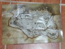 Elder Scrolls V Skyrim Province Of Skyrim Map - 14" x 20"