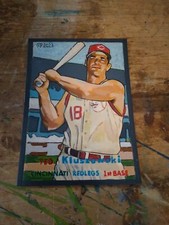 Baseball Art Card Print of Ted Kluszewski 1957