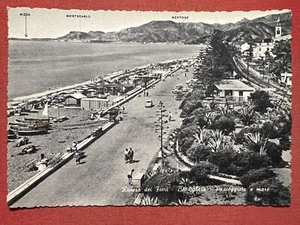 Cartolina - Riviera dei Fiori - Bordighera - Passeggiata a Mare - 1964 - Picture 1 of 2