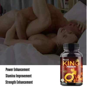 Male Performance Enhance Dietary Supplement 60 Capsules Best For Men + Free Ship - Picture 1 of 7