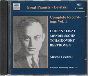 Mischa LEVITZKI Complete Recordings Vol. 1 Chopin Liszt Mendelssohn Tchaikovsky - Bild 1 von 2