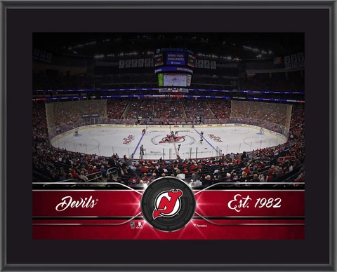 Devils 10" x 13" Sublimated Team Stadium Plaque - Fanatics Cover