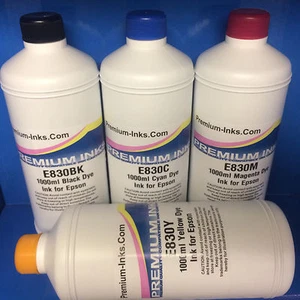 4 x litrowy atrament uzupełniający pasuje do EPSON ECO TANK ET L130 L220 L310 L355 L360 L455 L555 - Zdjęcie 1 z 4
