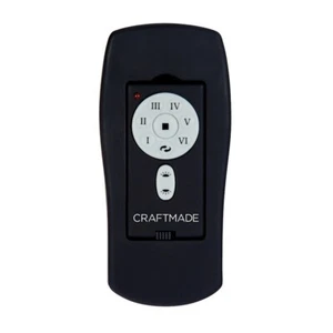 Craftmade 6-Speed Control, Up/Downlight/Reverse Functions, Black - IDC-REMOTE - Picture 1 of 1