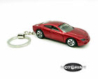Keychain Dodge Charger R/T RT Maroon Car Rare Novelty 1:64 Diecast