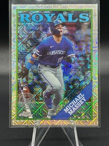 2023 Topps Chrome Michael Massey RC Silver Pack Mojo Refractor #2T88C-74 Royals