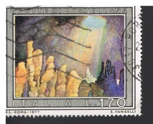 1979 - L.170 FRANCOBOLLI ITALIA - GROTTE DI CASTELLANA - Picture 1 of 1