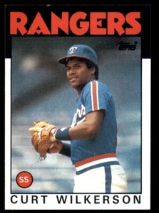 Topps Baseball 1986 #434 Curt Wilkerson - Foto 1 di 4