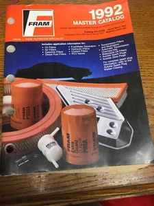 Vintage 1992 Fram Master Catalog - Picture 1 of 3