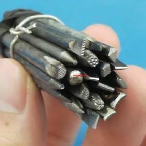 20pcs Assorted Punches For Jewelry Flower Steel Metal Leather Carving Stamp Tool - Picture 1 of 4