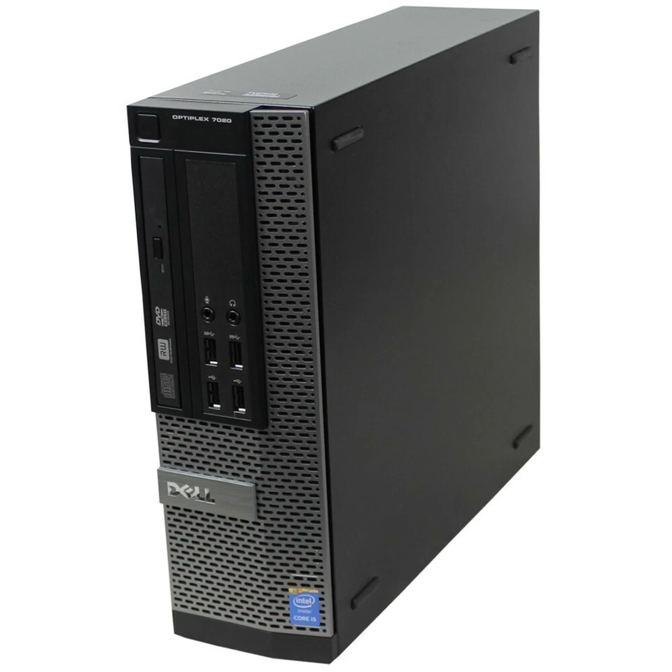 Dell Optiplex 7020 SFF i5-4590 Quad Core 3.30Ghz 16GB 3TB DVDRW Win 10 pro PC - Image 1 of 1